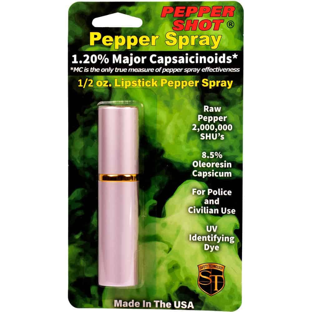Pepper Shot 1.2% MC 1/2 oz Lipstick Pepper Sprays - Image 7
